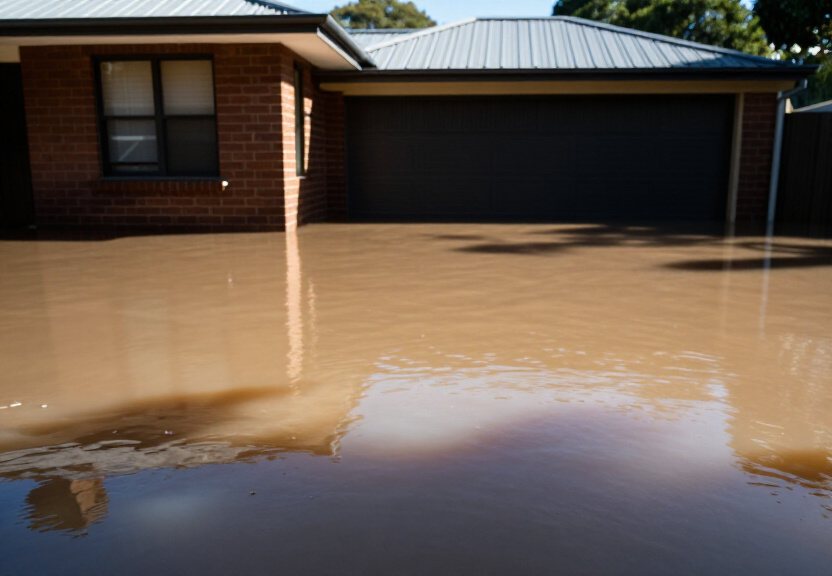 Commercial flood cleanup in Greenwich